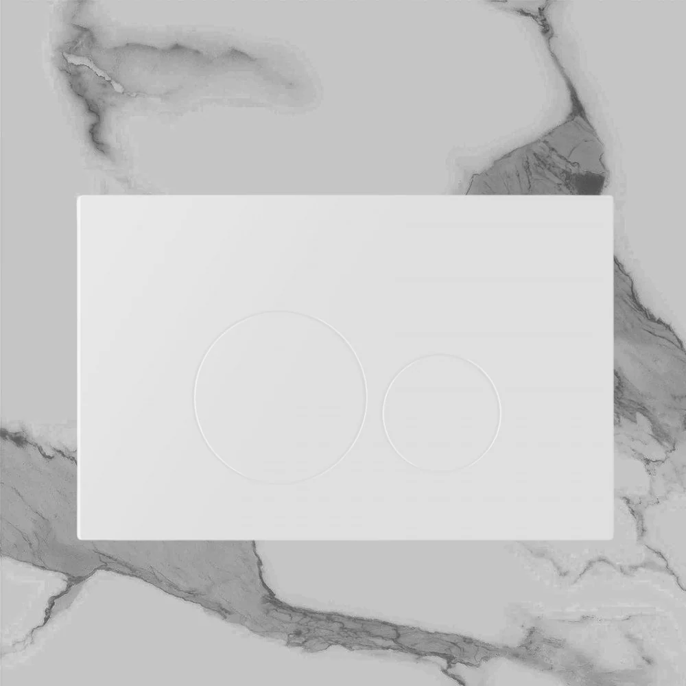 Arcisan Venn Dual Flush Panel Matte White - Image 2
