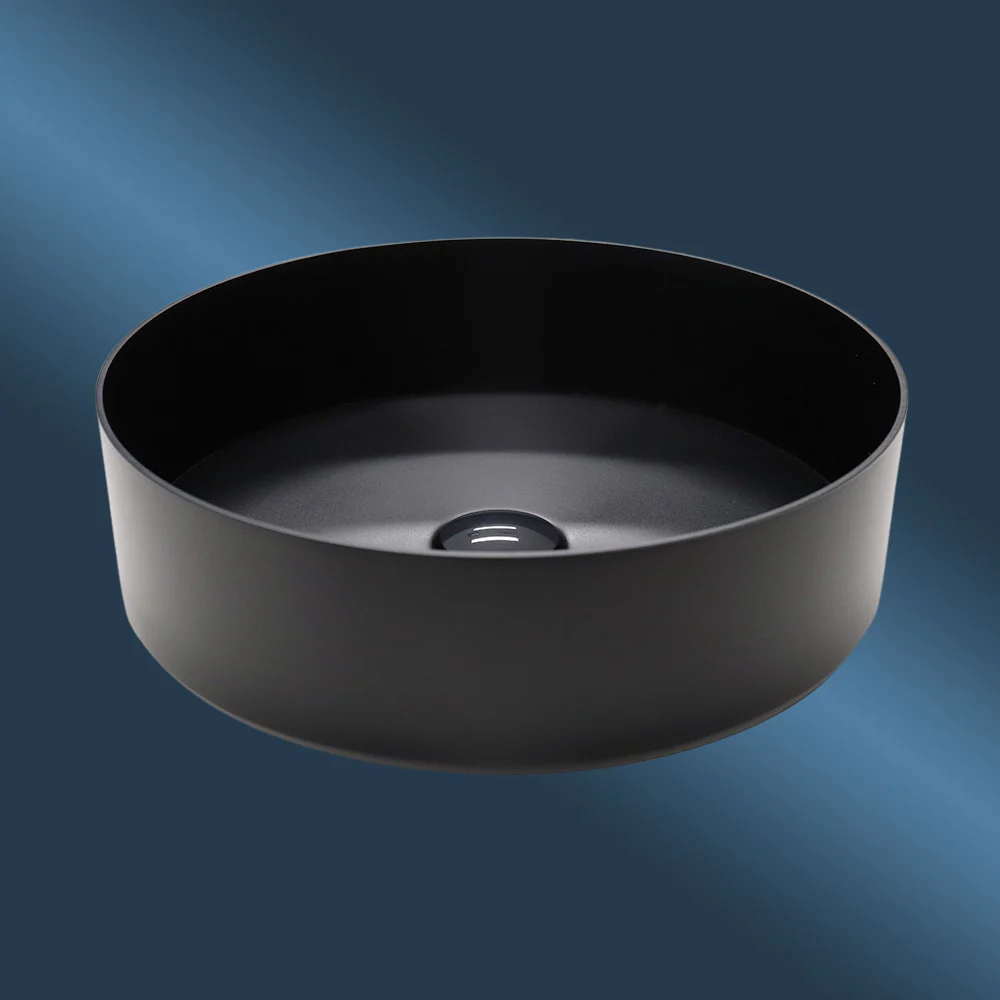 Arcisan Venn 400mm Above Counter Basin Carbon - Image 2