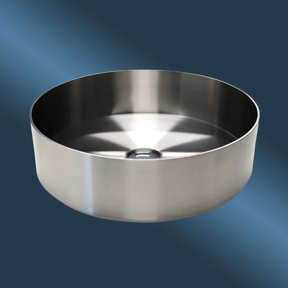 Arcisan Venn 400mm Above Counter Basin Stainless Steel - Image 2