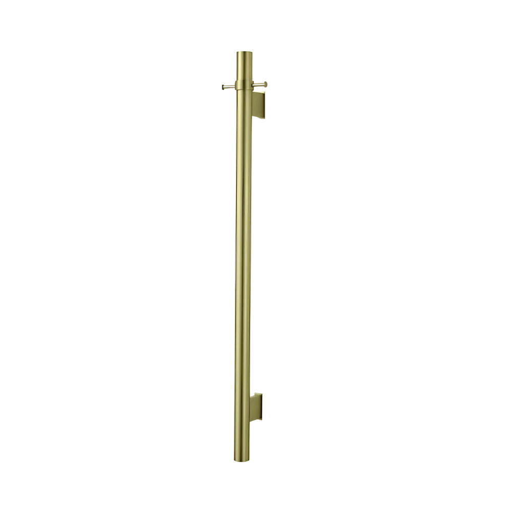 Arcisan Vertical Heated Towel Bar Brushed Brass