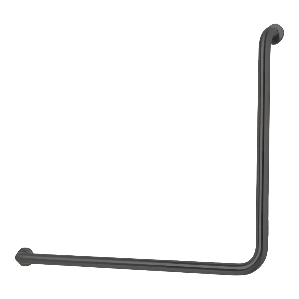 Argent Advantage 450x450mm 90 degree Grab Rail Matte Black