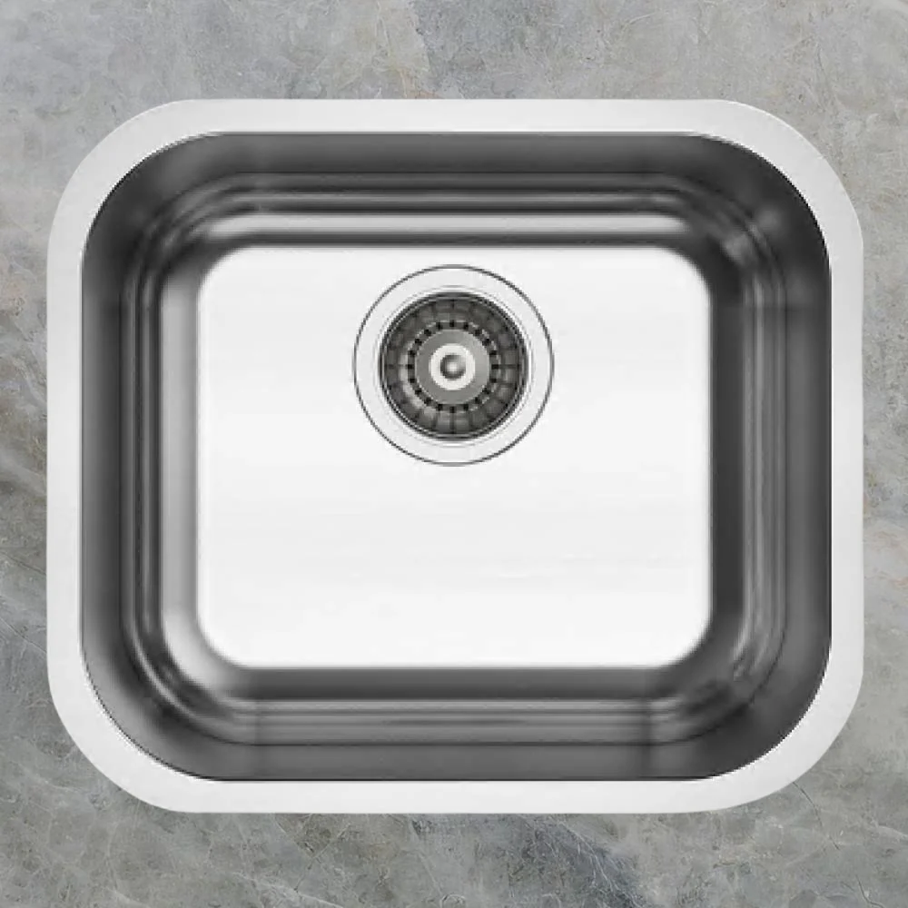 Argent Alto 450mm Sink Stainless Steel - Image 2