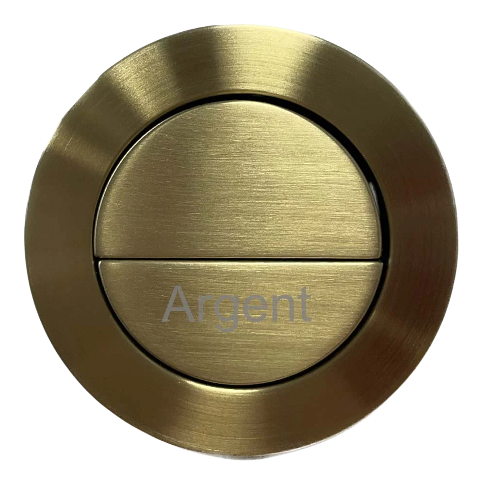 Argent BTW Flush Button Brushed Gold - Image 3