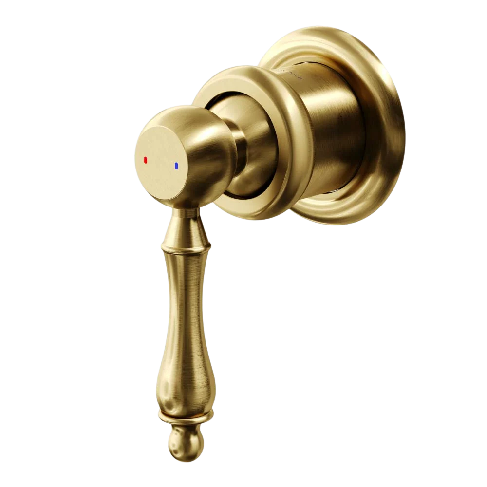 Villeroy & Boch Avia 2.0 Shower Mixer Brushed Gold (Trim Kit Only) - Image 2