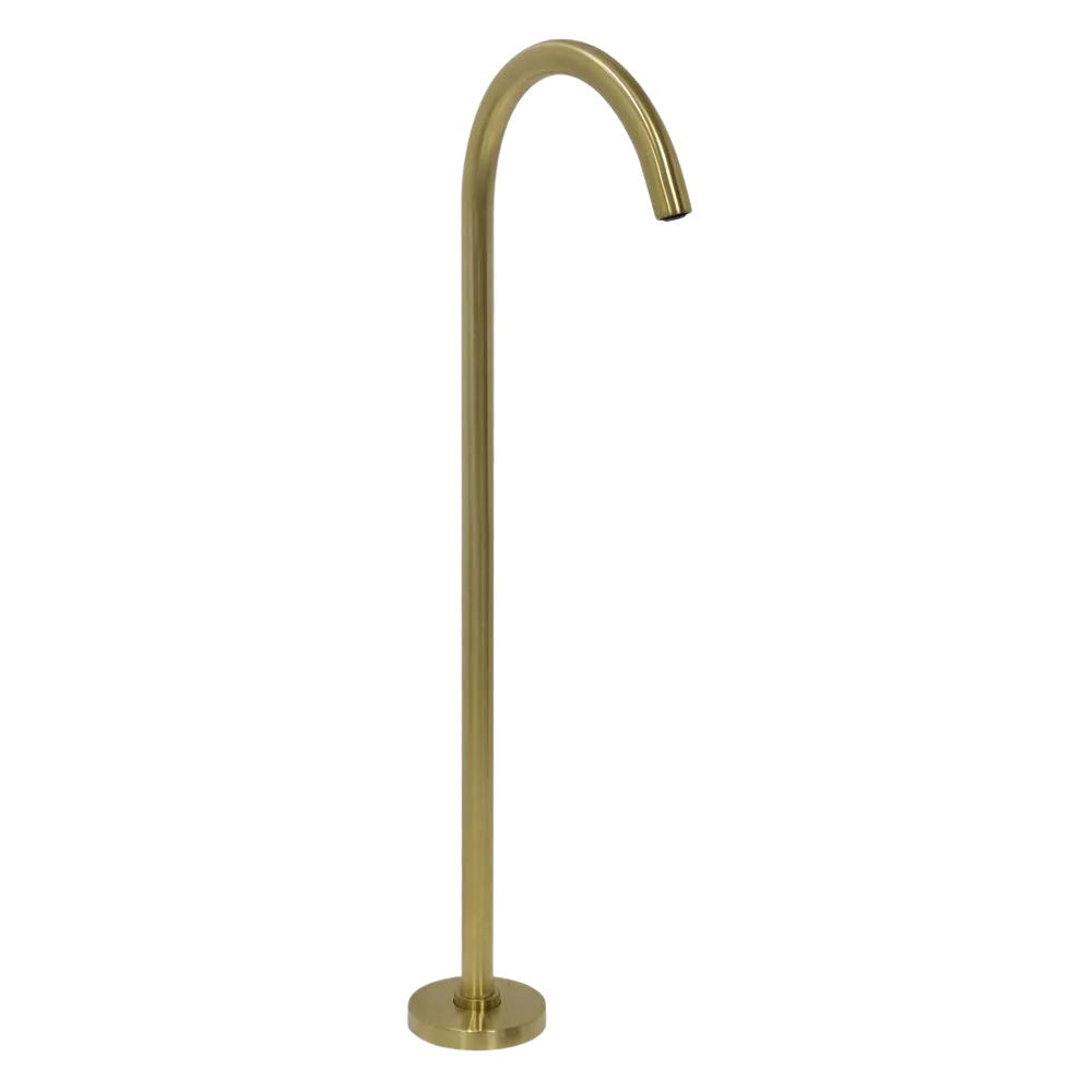 Argent Classic Freestanding Bath Spout Brushed Gold - Image 3