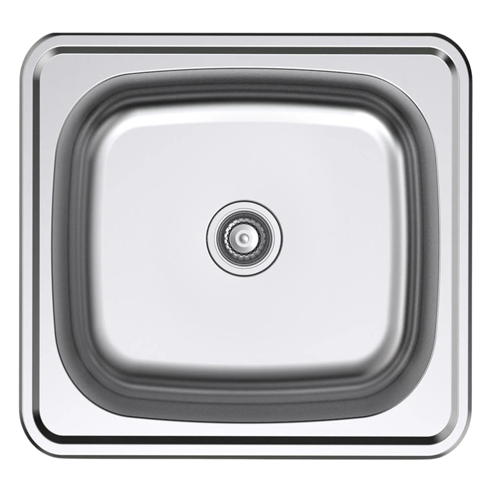 Argent Format 390mm Laundry Sink Stainless Steel