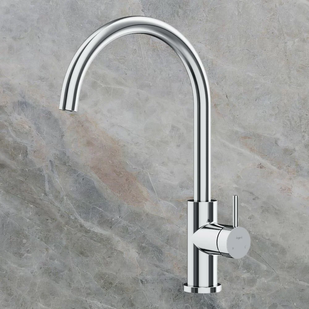 Argent Grace 2.0 Kitchen Mixer Chrome Lead Free - Image 2