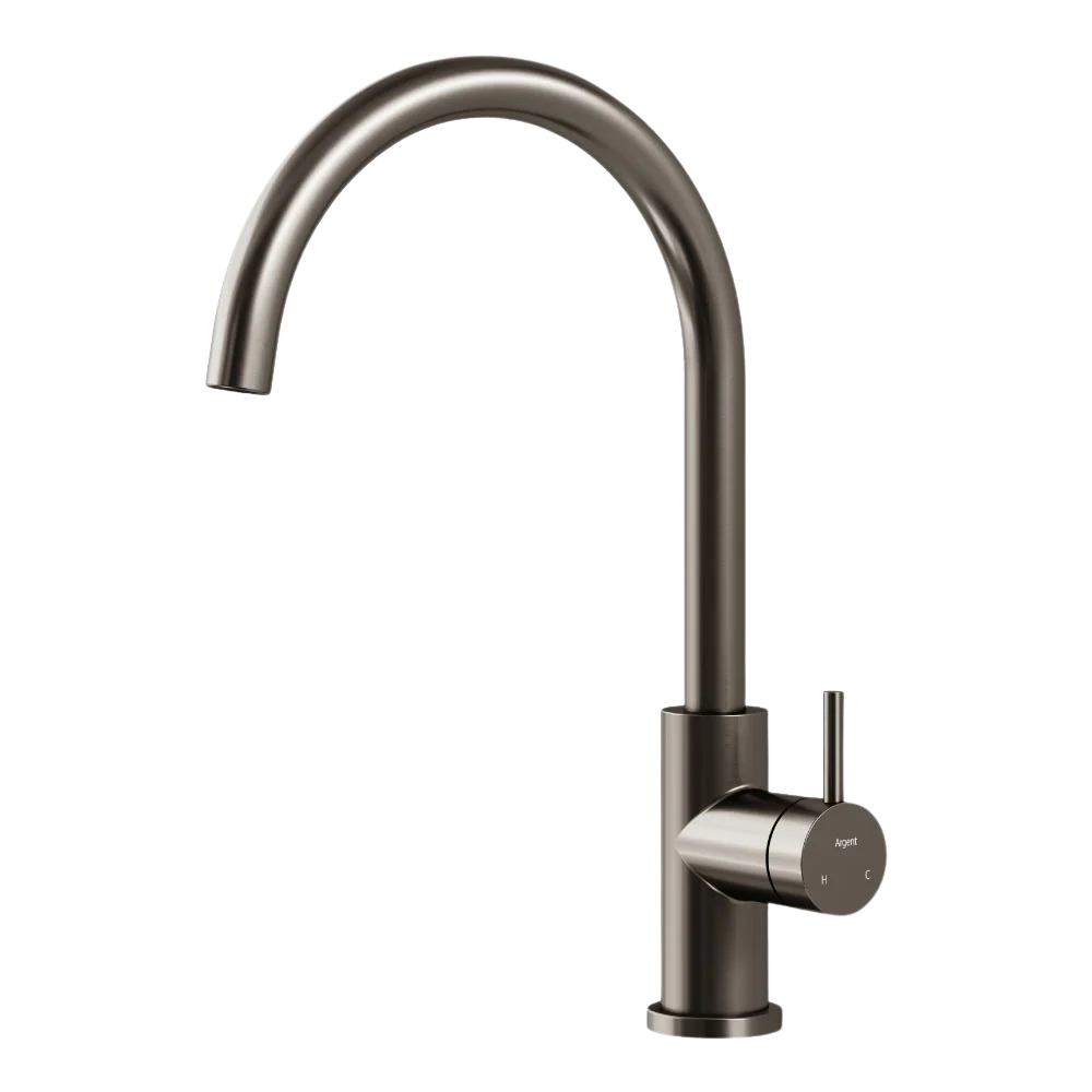 Argent Grace 2.0 Kitchen Mixer Gunmetal Lead Free - Image 3