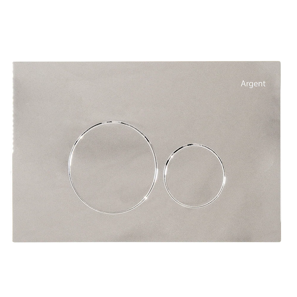 Argent Grace Round Mechanical Flush Plate Chrome - Image 3
