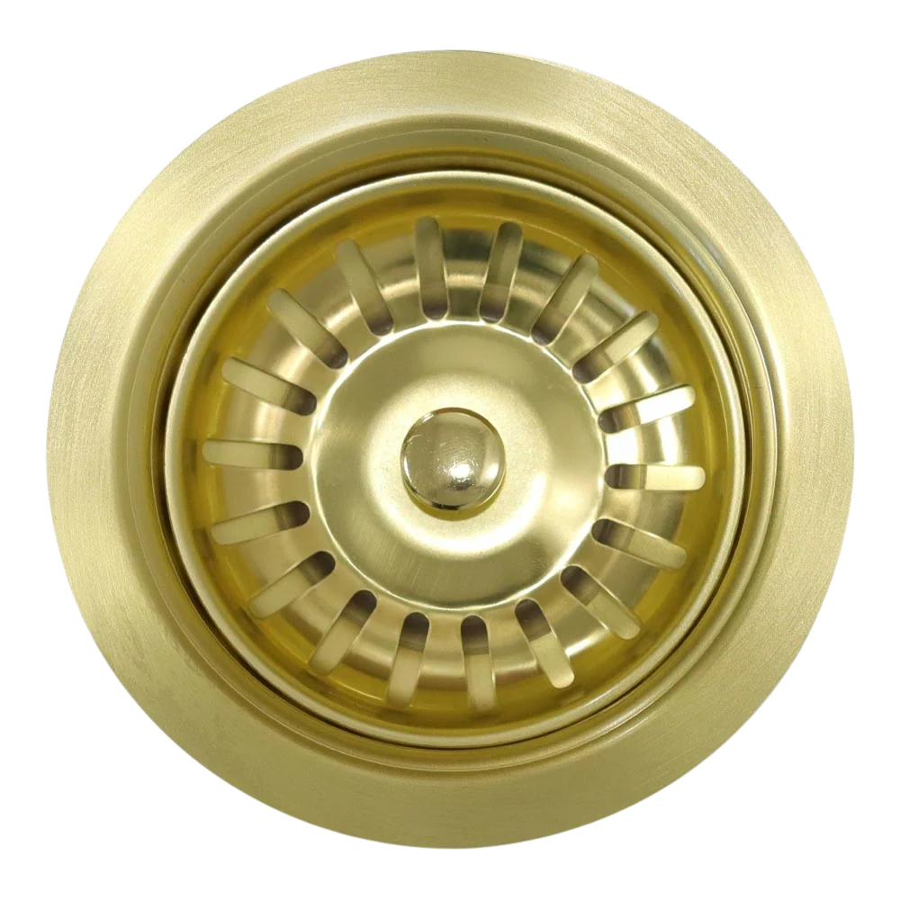 Argent Granite Sink Waste Brushed Gold - Image 3