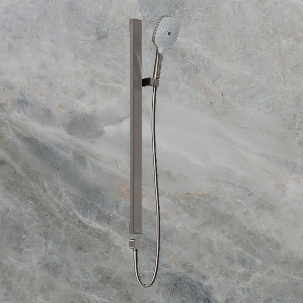 Argent Infinity Shower Rail Set Gunmetal - Image 2