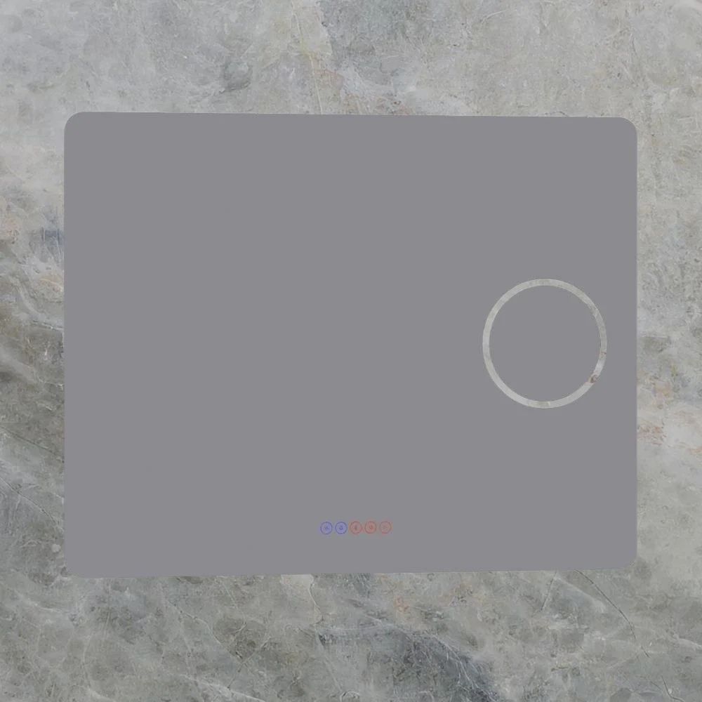 Argent Mondrian 900mm Smart LED Mirror With Bluetooth Speakers Frameless - Image 2