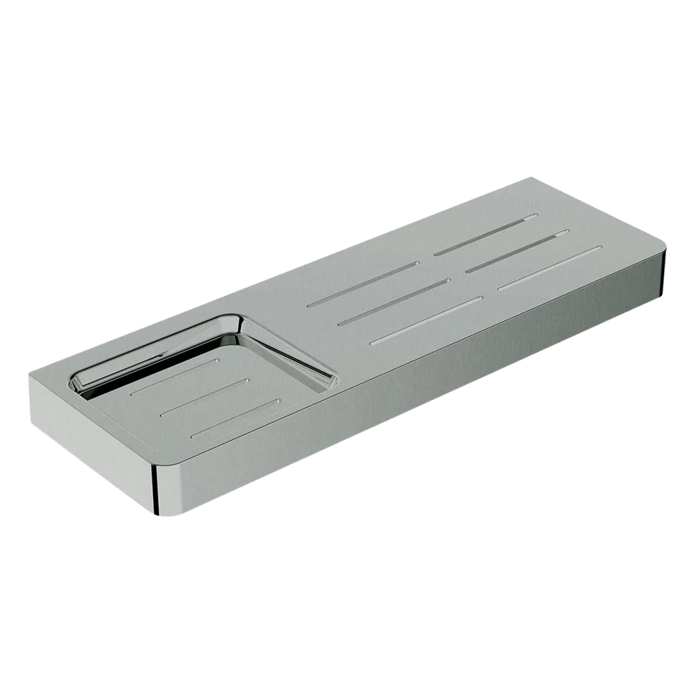 Argent Mondrian Neu Shower Shelf Brushed Nickel - Image 3