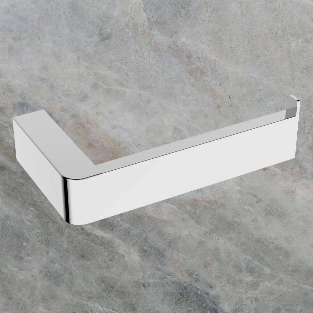 Argent Mondrian Neu Toilet Roll Holder Right Hand Faced Chrome - Image 2