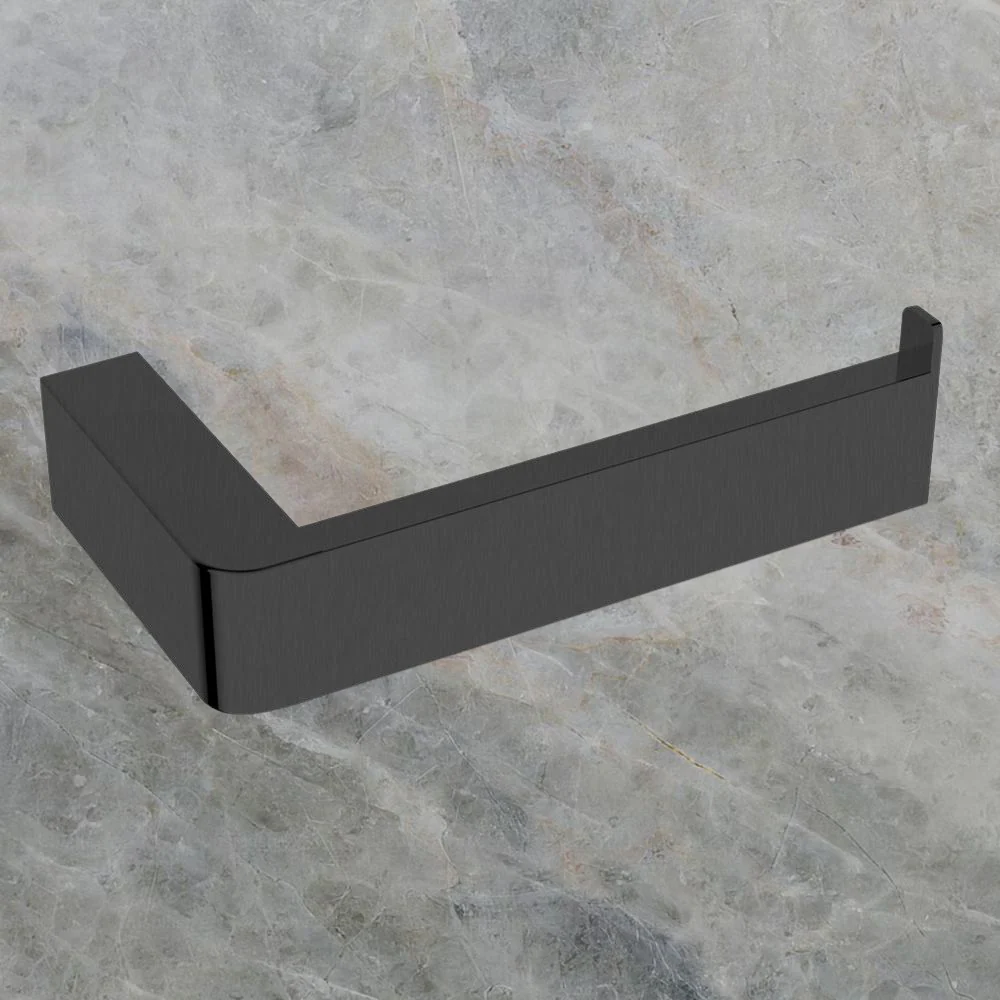 Argent Mondrian Neu Toilet Roll Holder Right Hand Gunmetal - Image 2