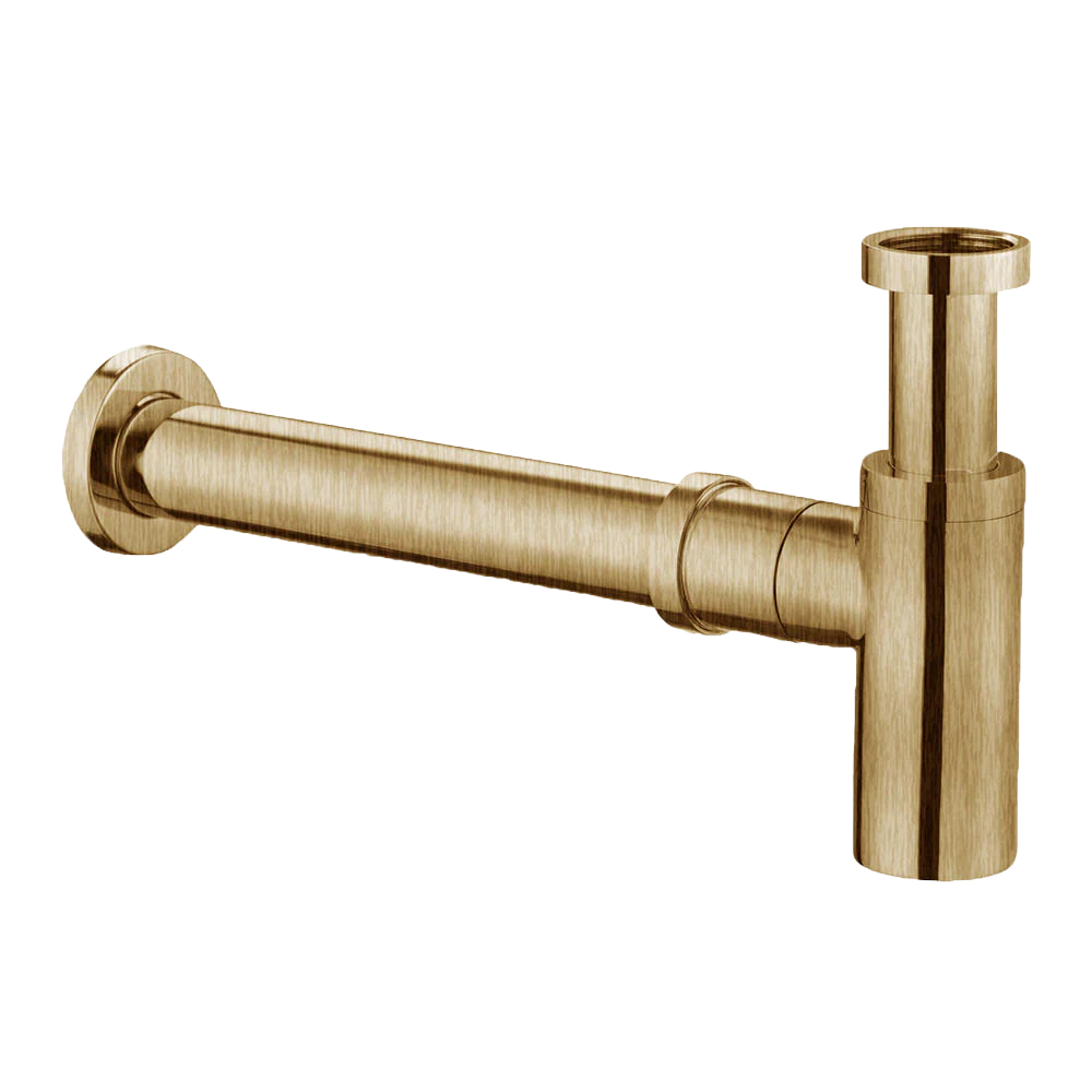 Argent Bottle Trap 32-40mm P Trap Brushed Gold - Image 3