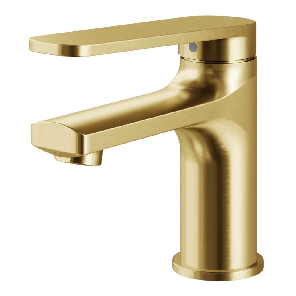Argent Pace 2.0 Comfort Basin Mixer Brushed Gold Lead Free - Image 3