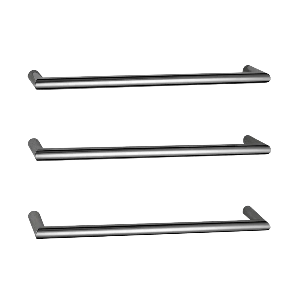 Argent Pace 700mm 3 Bar Heated Towel Rail Stainless Steel - Image 3