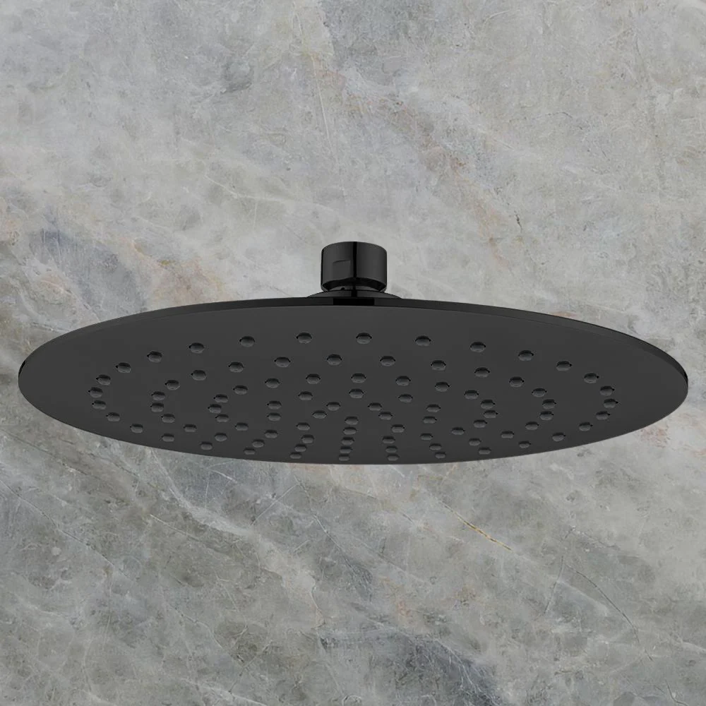 Argent Pallas 230mm Overhead Shower Matte Black - Image 2