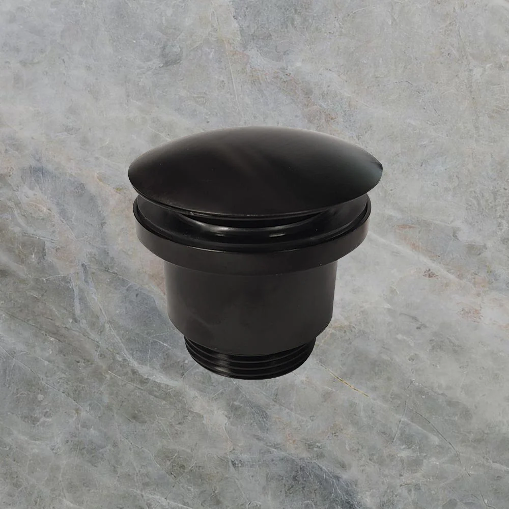 Argent Pop Up Waste 32mm 2 Piece Matte Black - Image 2
