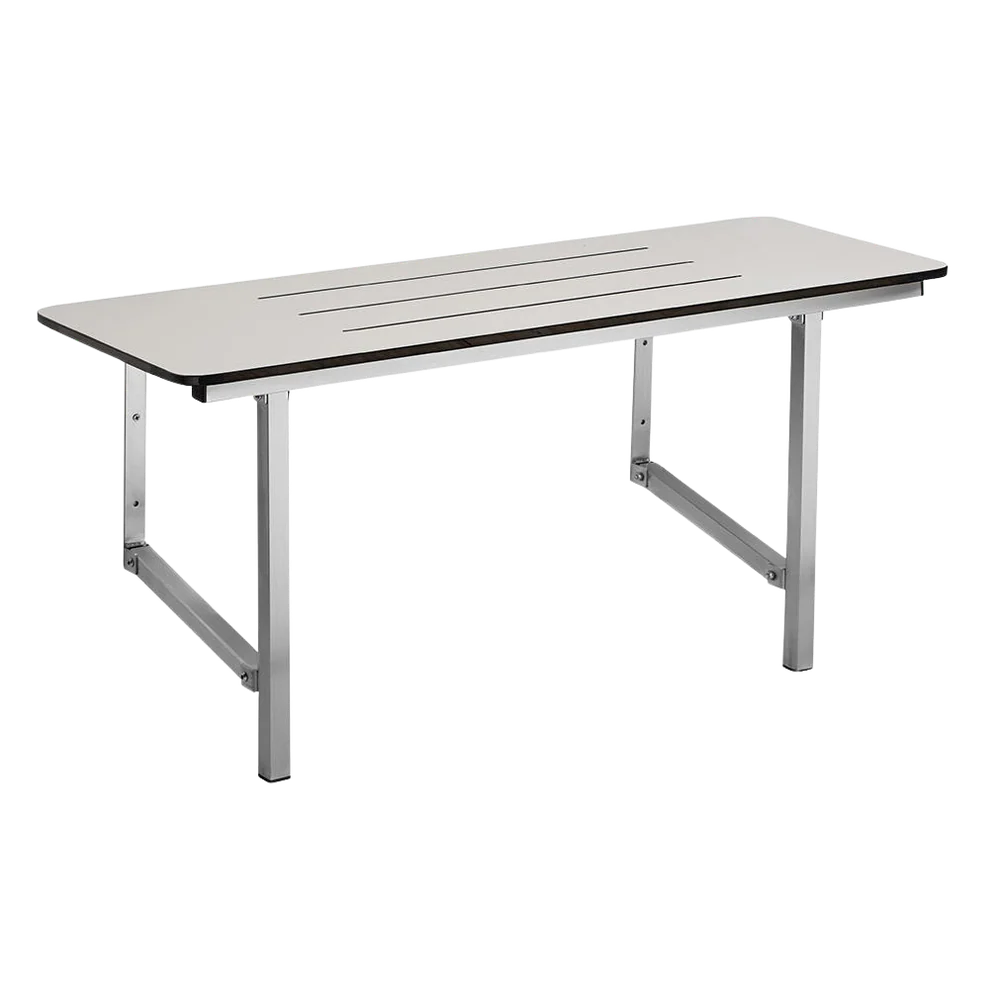 Argent PWD Shower Seat 960x400mm White - Image 3