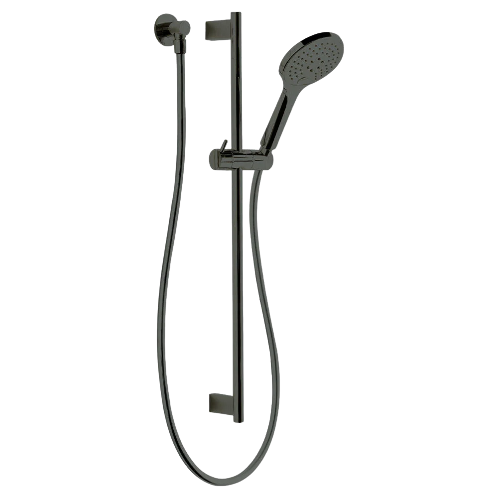 Argent Studio 700mm Shower Rail Set Gunmetal - Image 3
