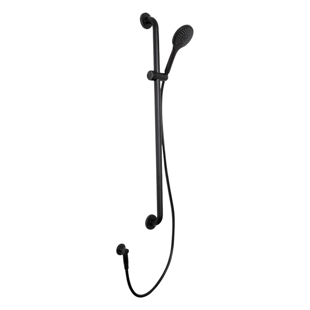 Argent Studio Advantage 32mm Shower Rail Set Matte Black