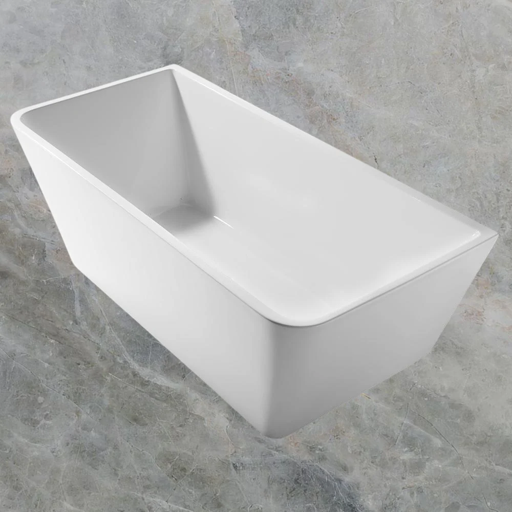 Argent Vista 1500mm BTW Freestanding Bath White - Image 2