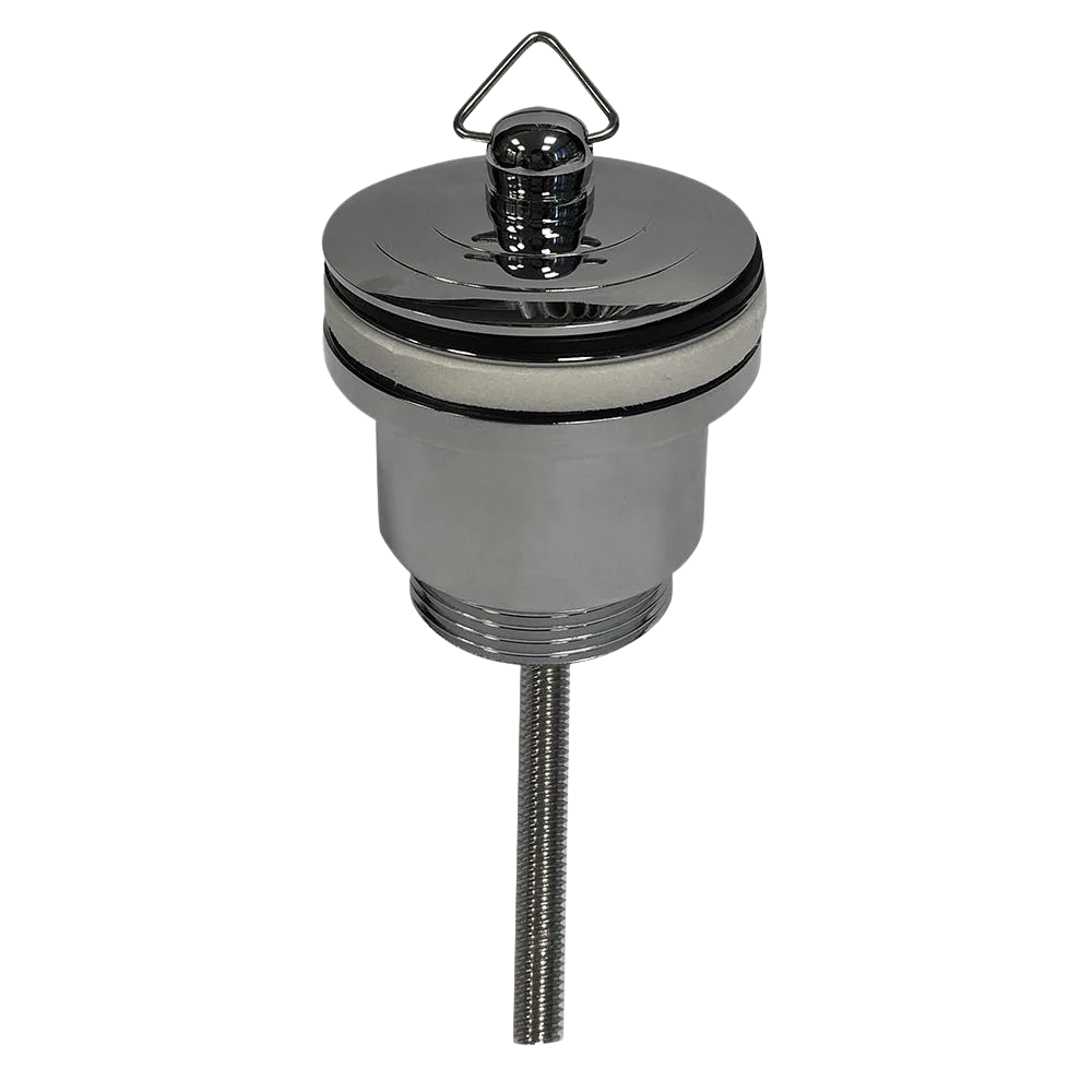 Argent Waste 32mm 2 Piece Metal Plug Chrome - Image 3