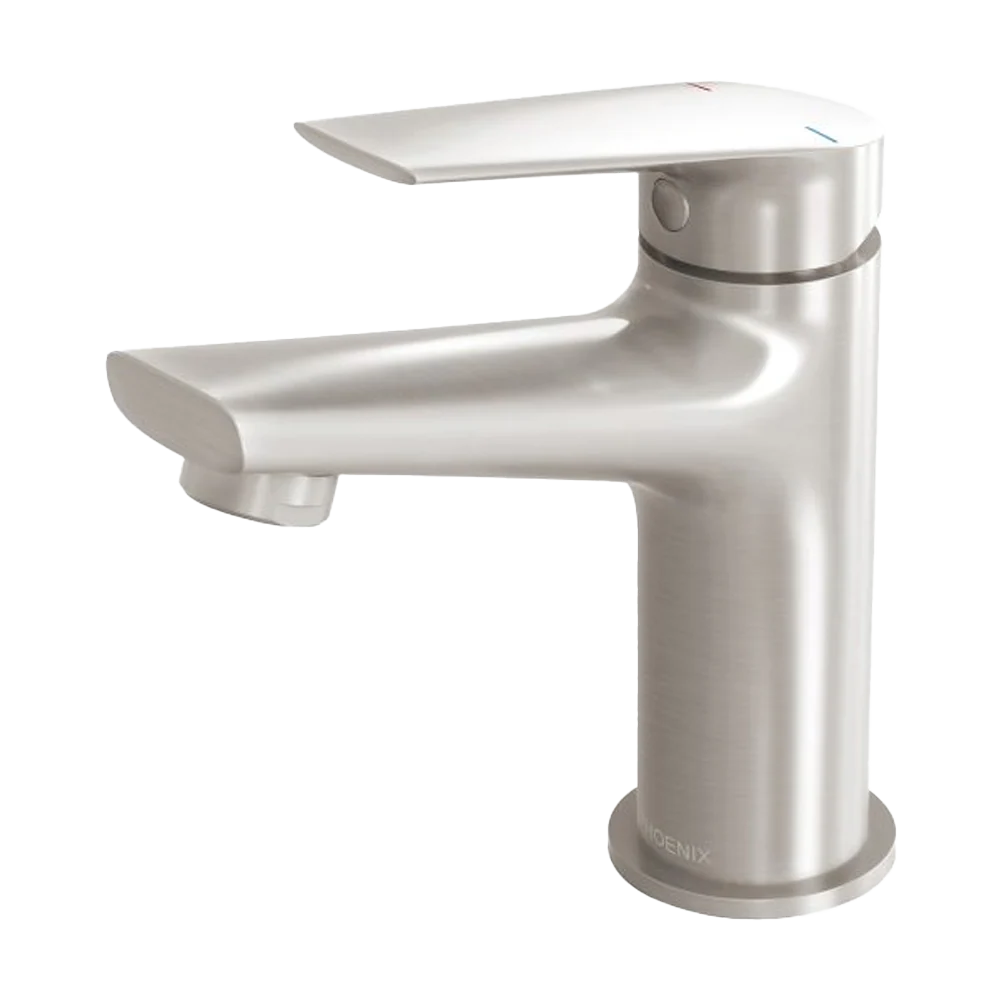 Phoenix Arlo Basin Mixer Brushed Nickel