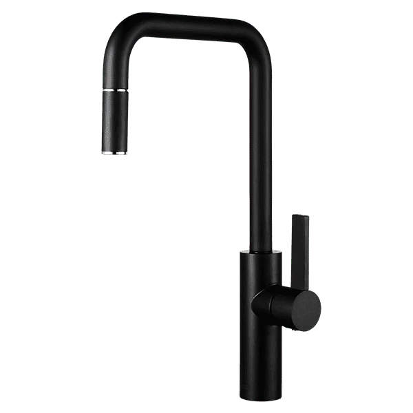 Armando Vicario Luz Kitchen Mixer With Pull-Out Black Lead Free - Image 3