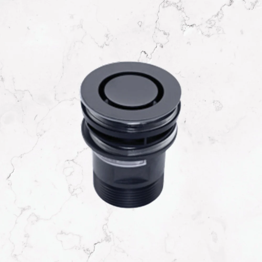 Art Australia 40mm Bath Pop Down with Overflow Waste Gunmetal Grey - Image 2
