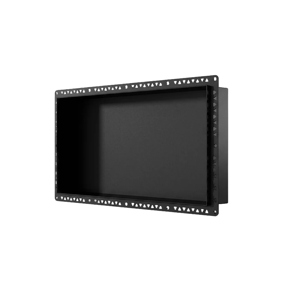 Art Australia Anook Shower Niche 600 x 300mm Black Ace - Image 3