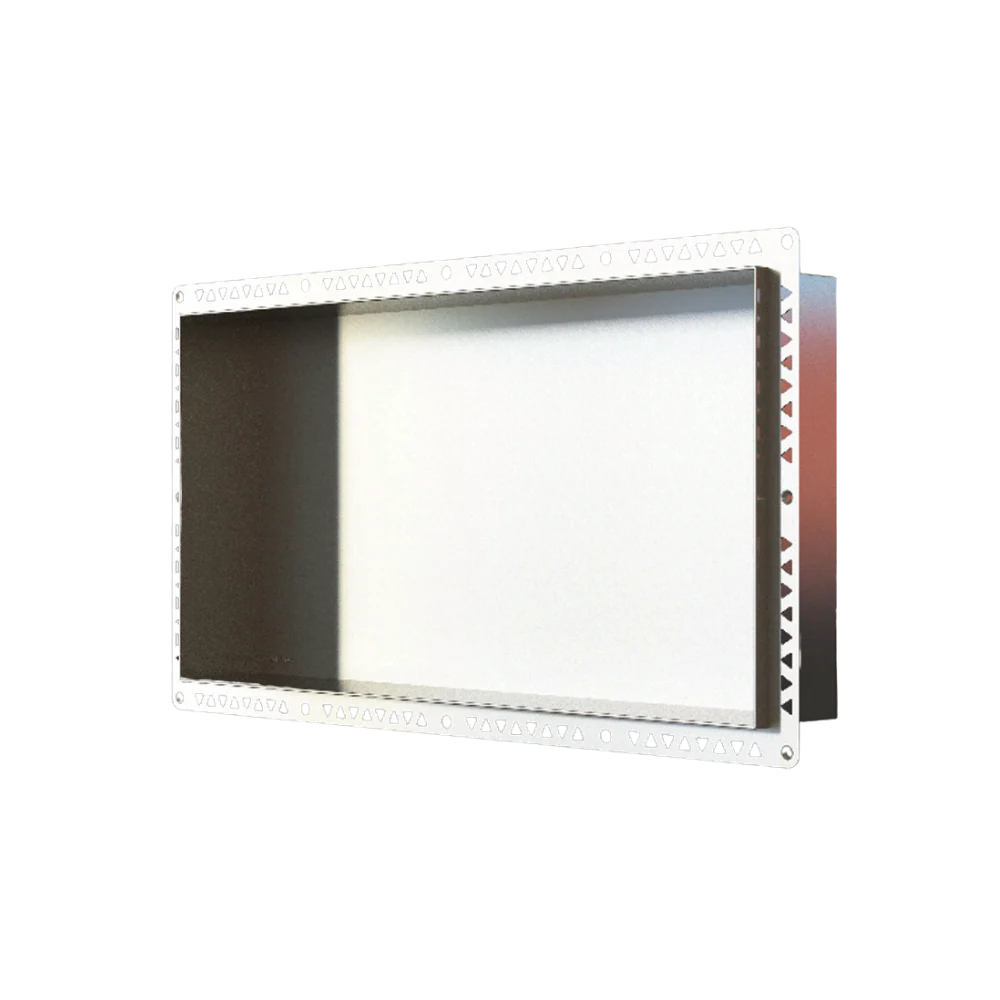 Art Australia Anook Shower Niche 600 x 300mm Polished Stainless - Image 3