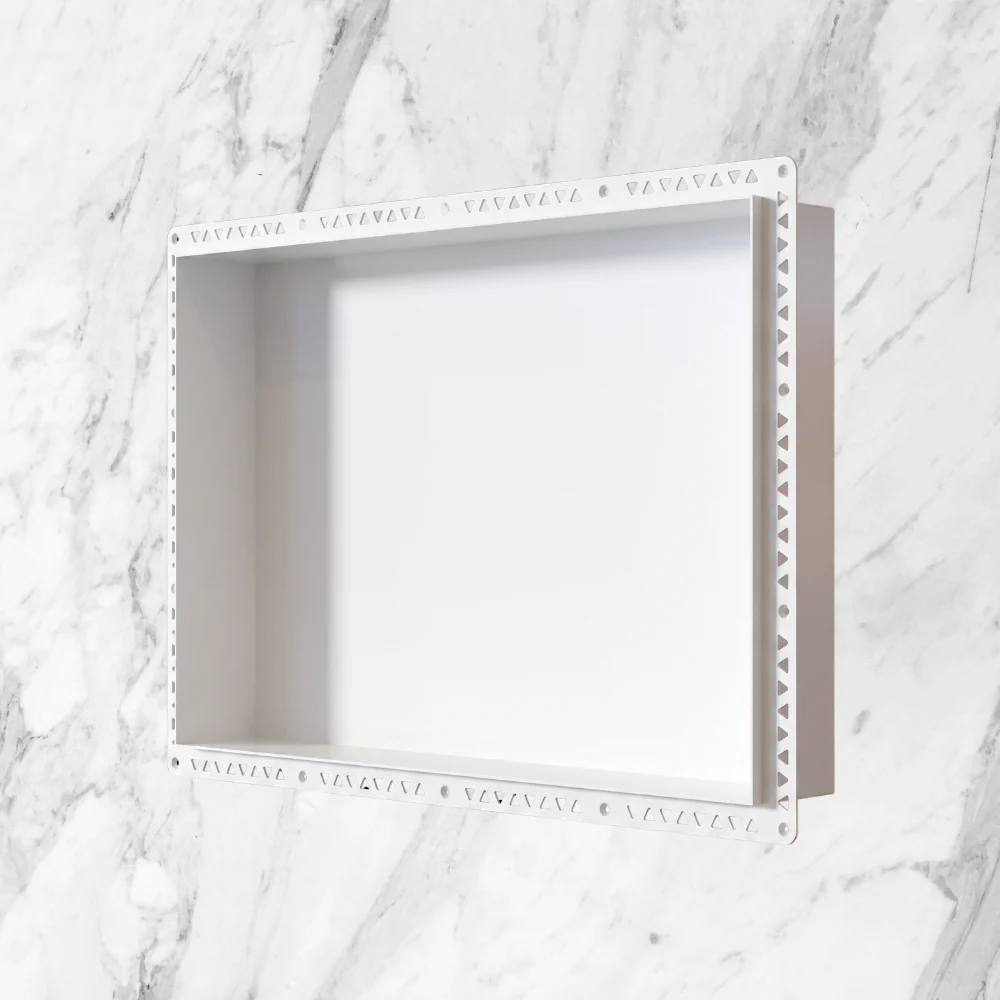 Art Australia Anook Shower Niche 600 x 400mm Appliance White - Image 2