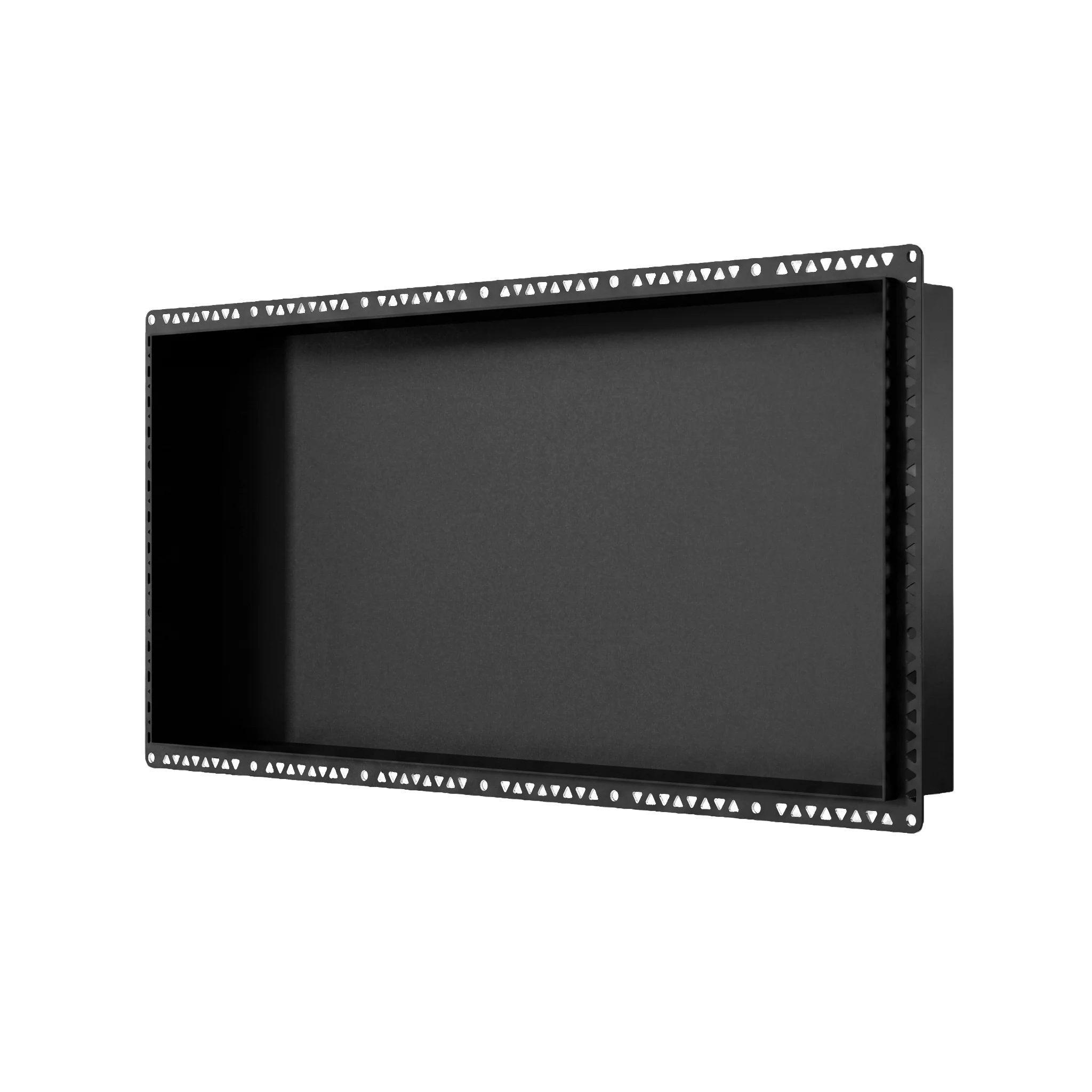 Art Australia Anook Shower Niche 900 x 400mm Black Ace