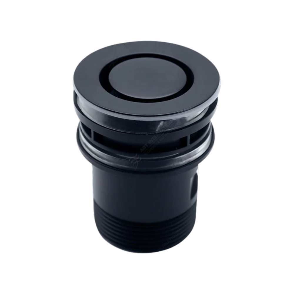 Art Australia Brushed Gunmetal Grey 40mm Basin Pop Down Waste - Image 3