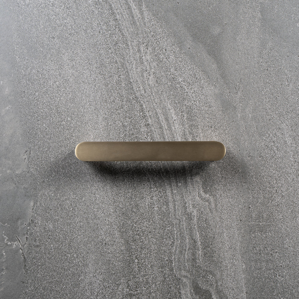 Alma Ascari Brushed Brass Gold 220 Hand Towel Rail - Image 5