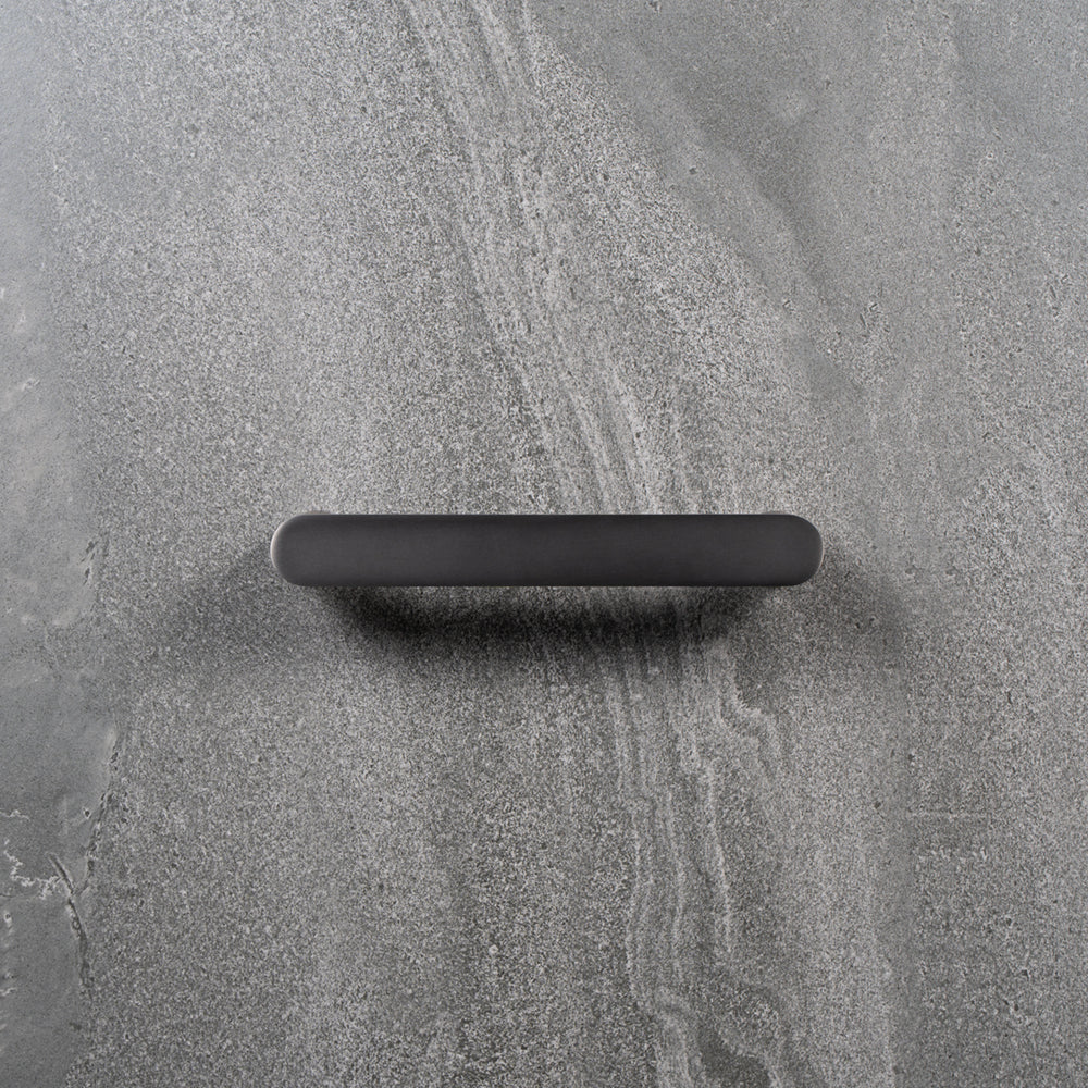 Alma Ascari Brushed Gunmetal 220 Hand Towel Rail - Image 5