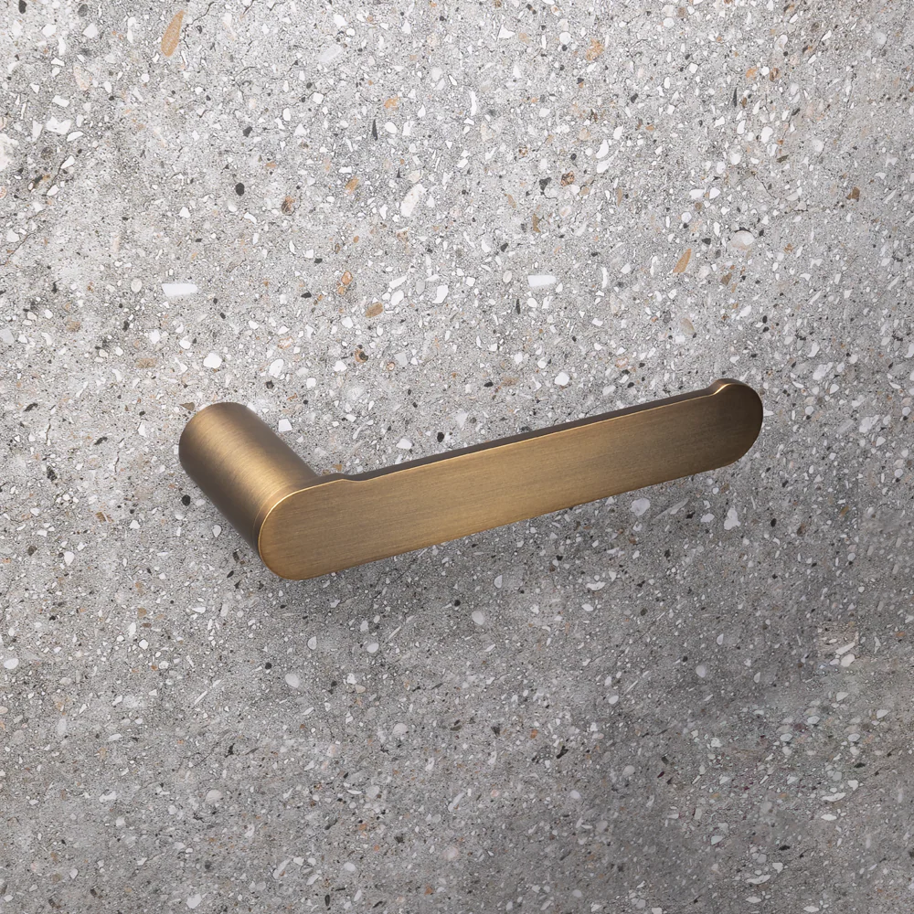 Alma Ascari Brushed Vintage Antique Brass Toilet Roll Holder - Image 3