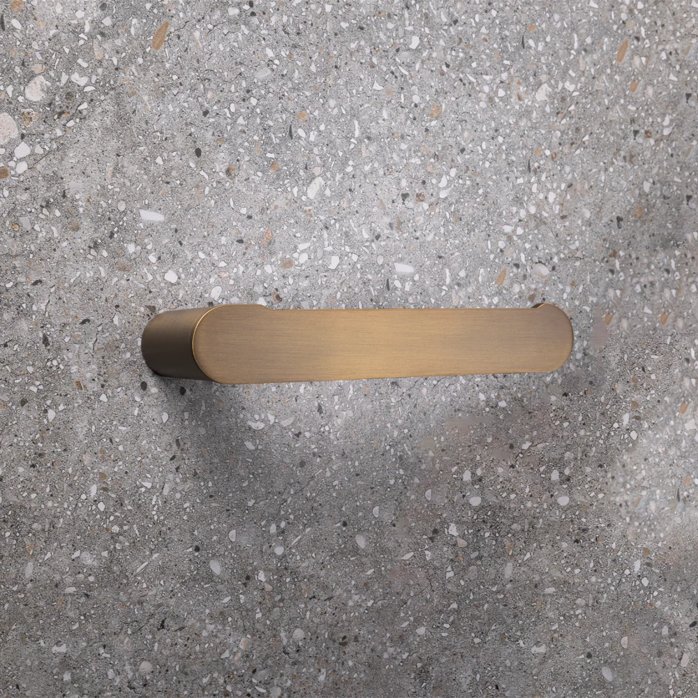 Alma Ascari Brushed Vintage Antique Brass Toilet Roll Holder - Image 5