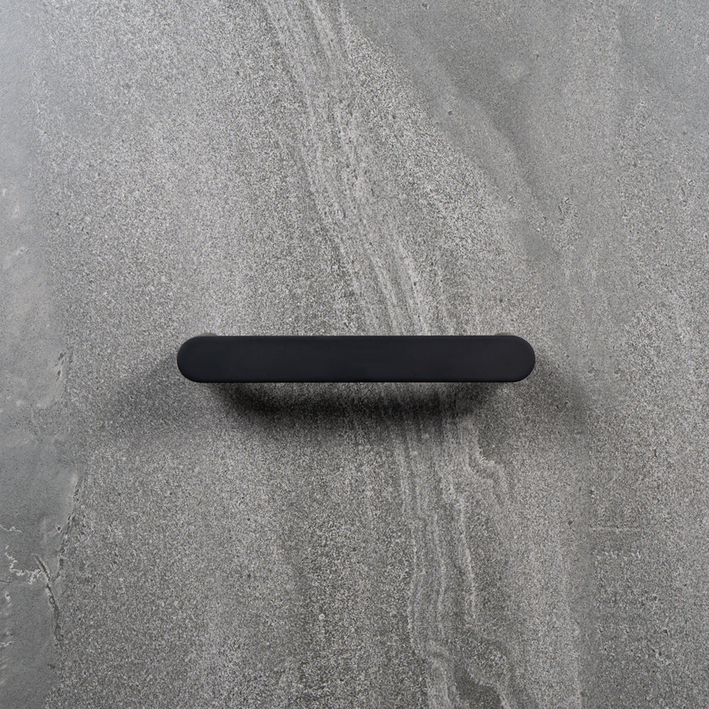Alma Ascari Matte Black 220 Hand Towel Rail - Image 5