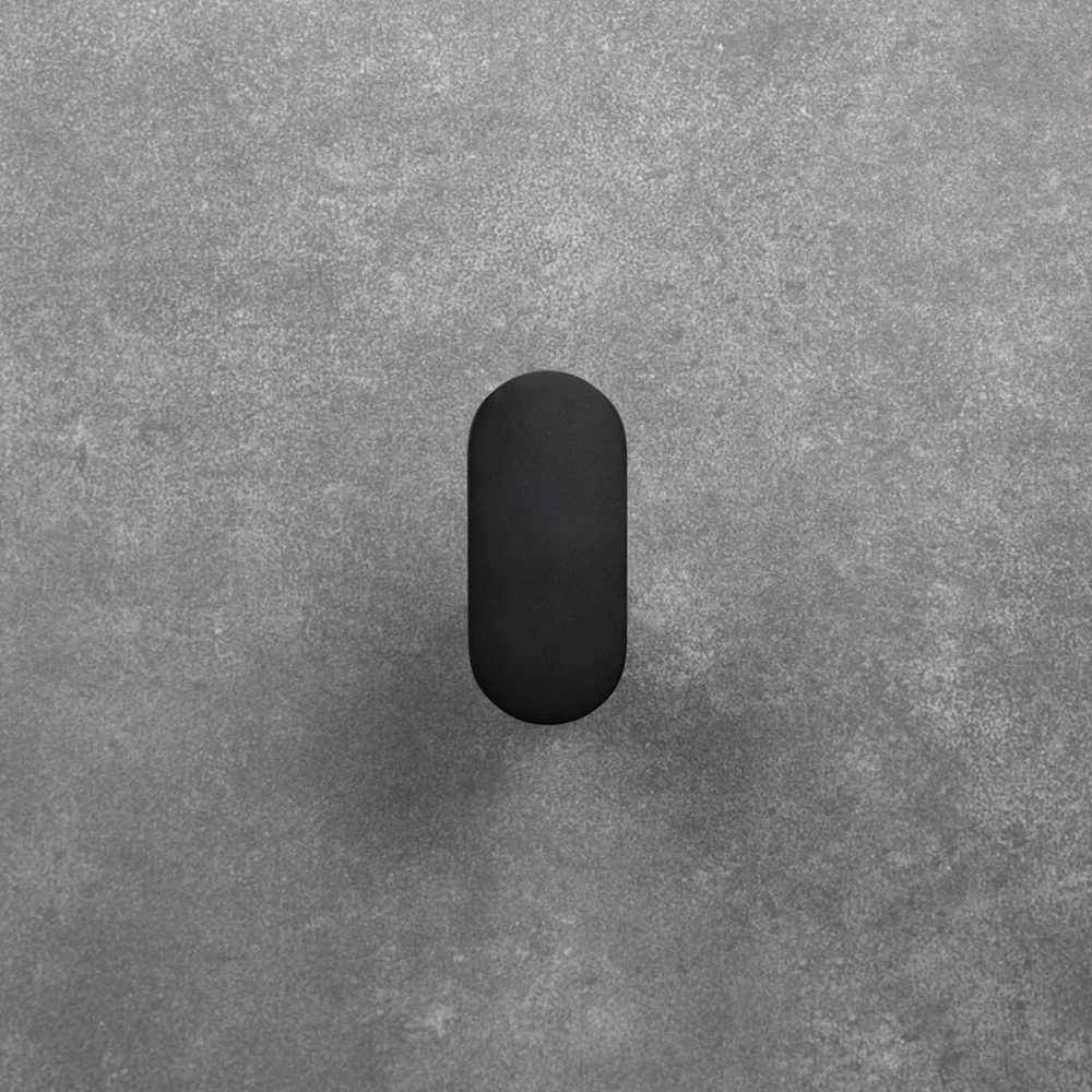 Alma Ascari Matte Black Robe Hook - Image 5