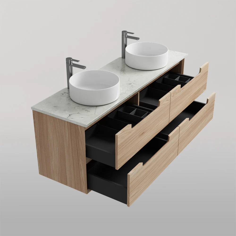 Aulic Ainsley 750mm Wall Hung Vanity - Image 2