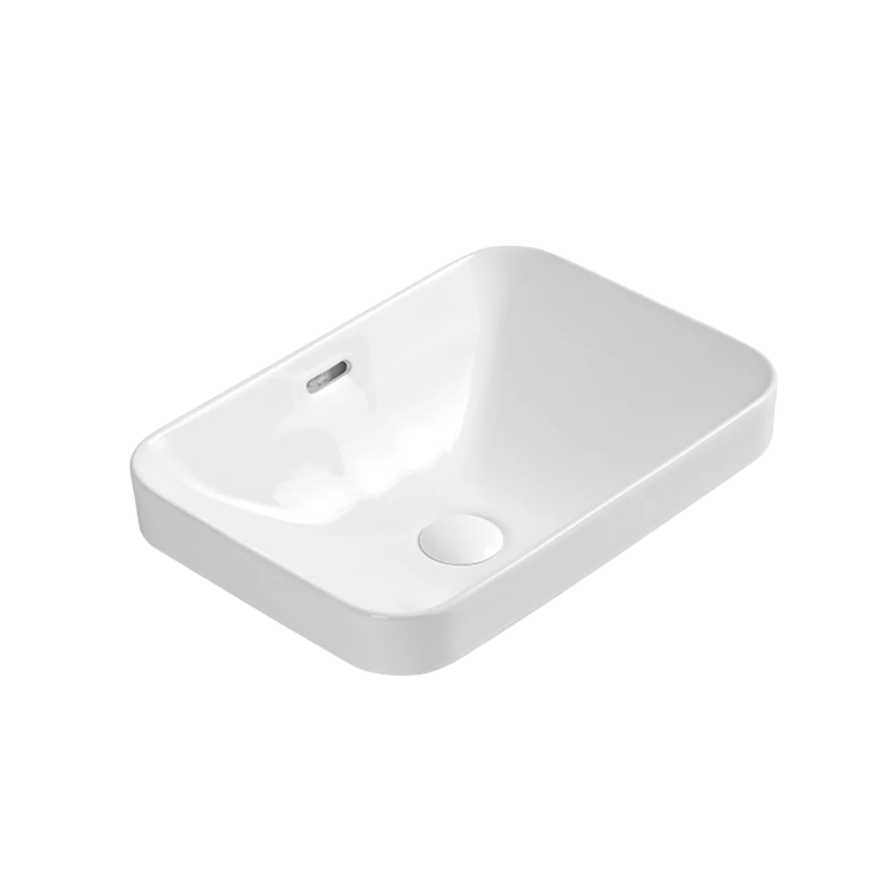 Aulic Barlee Semi Inset Basin Gloss White - Image 3