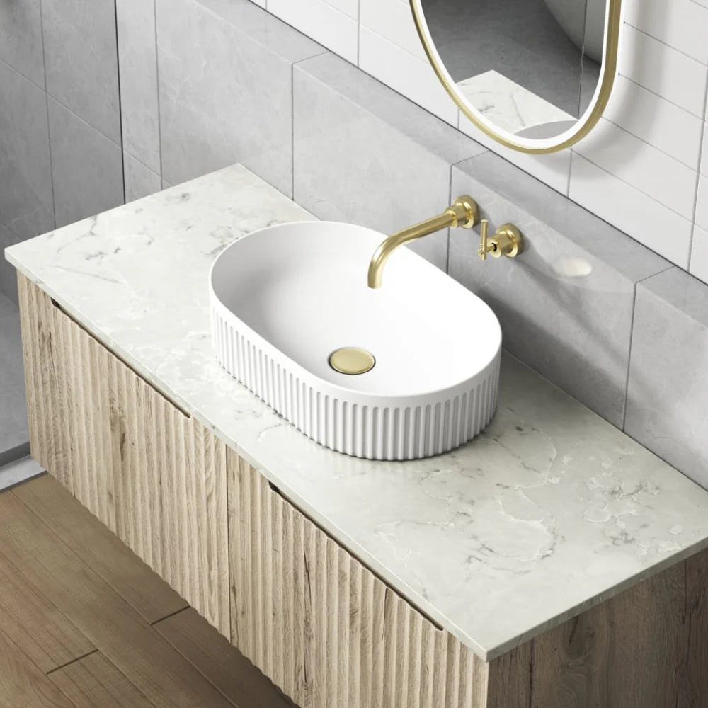 Aulic Cadel Above Counter Pill Basin Matte White - Image 4