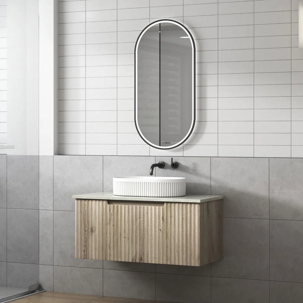 Aulic Calder 900mm Wall Hung Vanity - Image 3