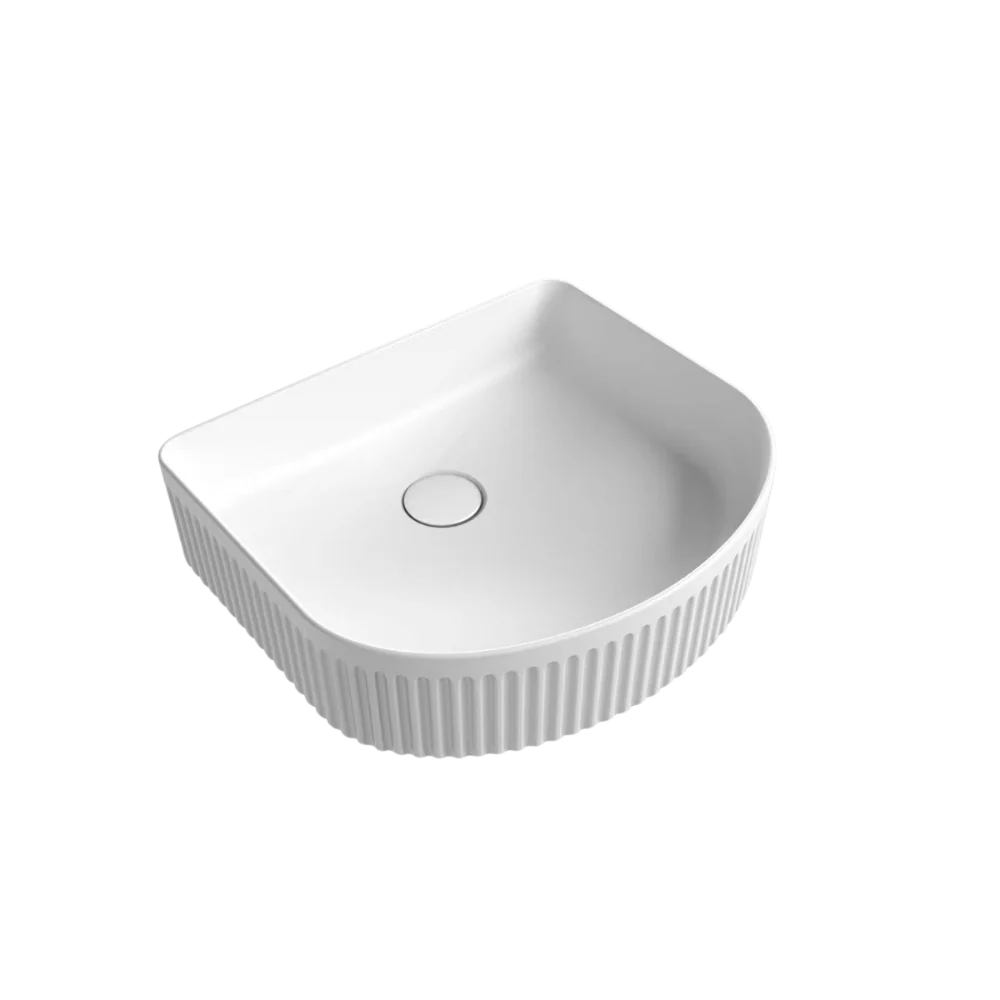 Aulic Cyrus Above Counter Basin Gloss White