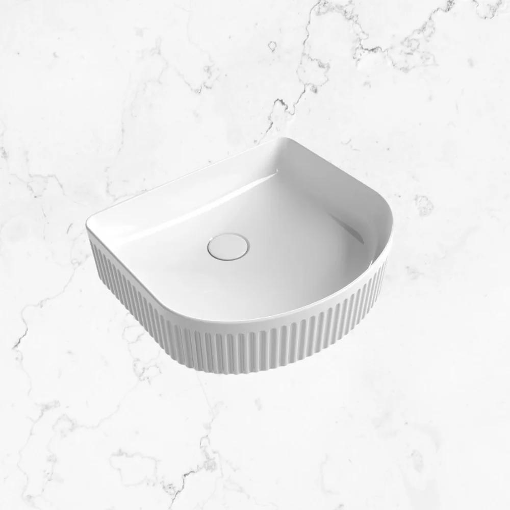 Aulic Cyrus Above Counter Basin Matte White - Image 2