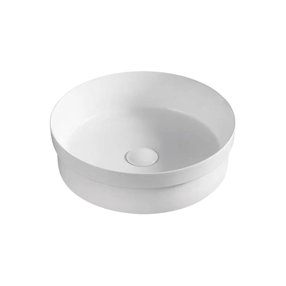 Aulic Lena Semi Inset Counter Basin Gloss White - Image 3